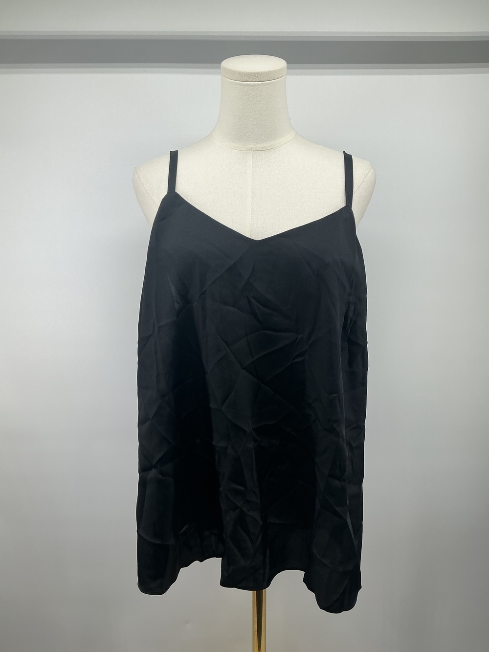 Washable Stretch Silk V-Neck Cami